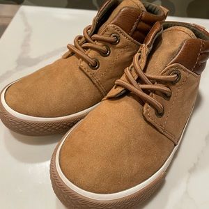 Unisex Faux-Suede Mid-Top Sneakers for Toddler